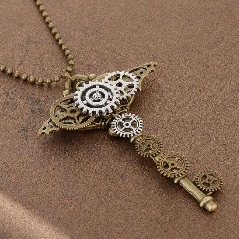 Bild 2 — Steampunk nyckelhänge