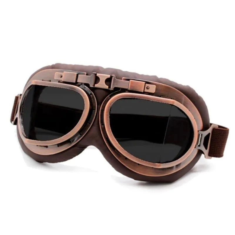 Steampunk Pilot Glasögon