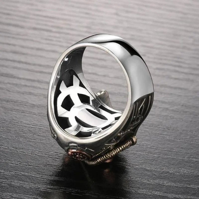 Bild 6 — Steampunk Dödskalle Ring
