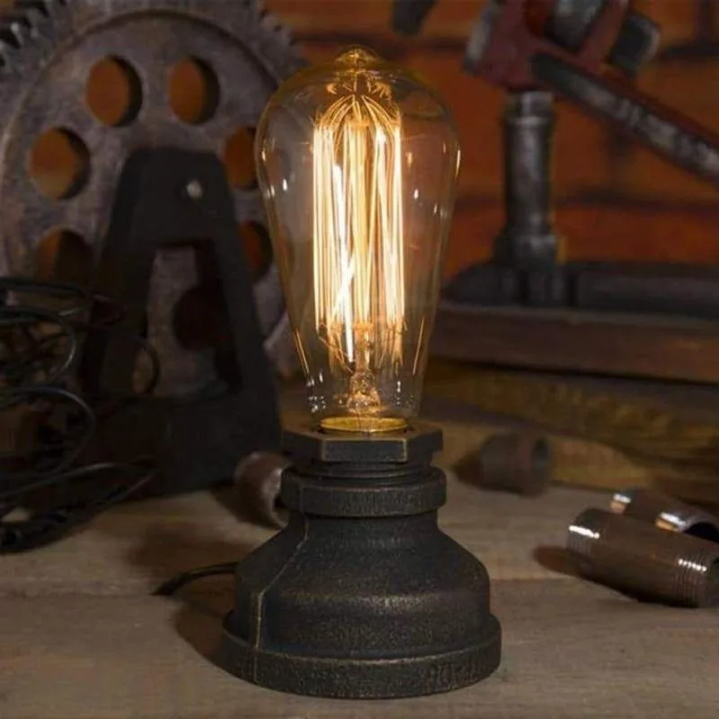 Bild 4 — Steampunk skrivbordslampa