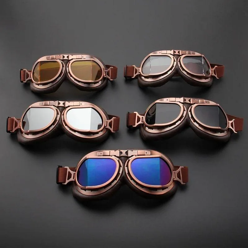 Bild 4 — Steampunk Pilot Glasögon