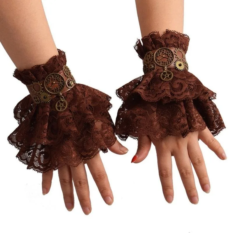 Steampunk spetshandskar