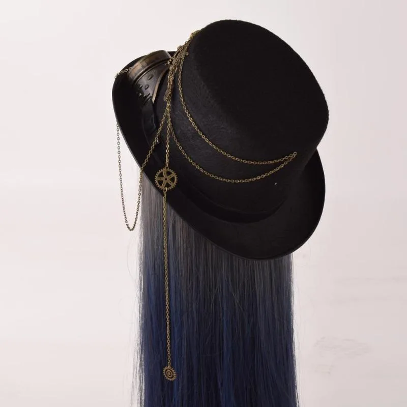 Bild 6 — Steampunk Hatt Med Kedja