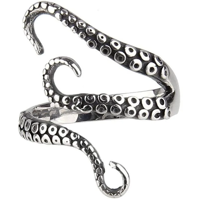 Steampunk Kraken Ring
