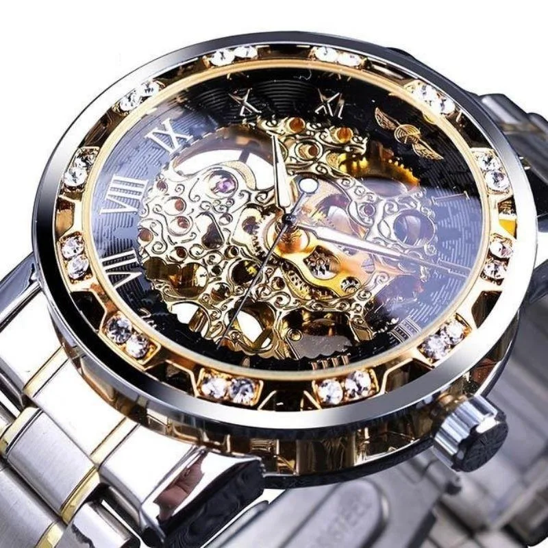Steampunk Luxury Armbandsklocka Steampunk Luxury Armbandsklocka