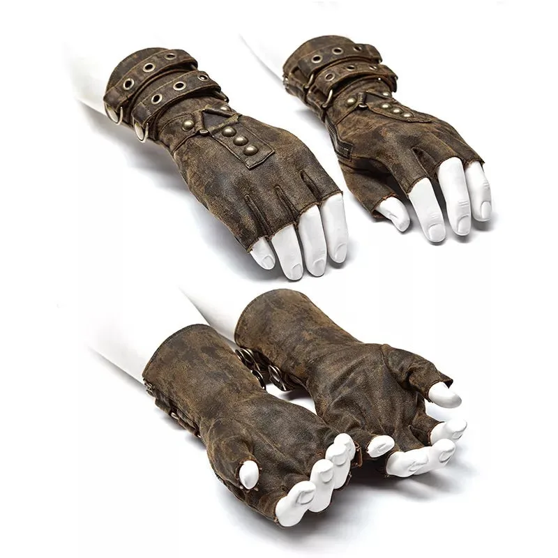 Steampunk handskar för män