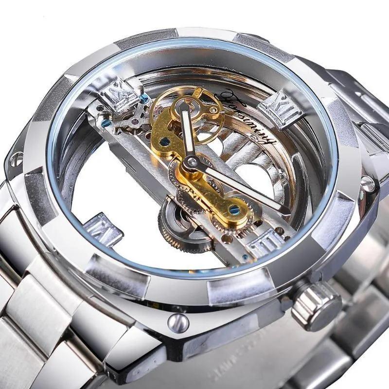 Steampunk Armbandsklocka Transparent Urtavla
