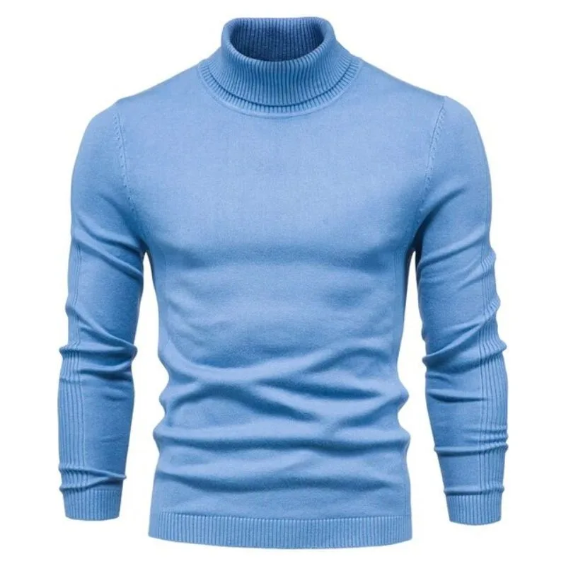 Bild 5 — Slim turtleneck tröja herr