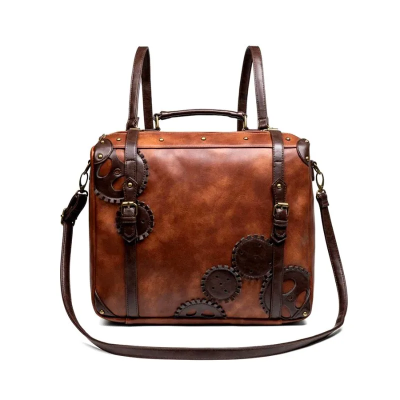 Imitation / PU Steampunk Väska
