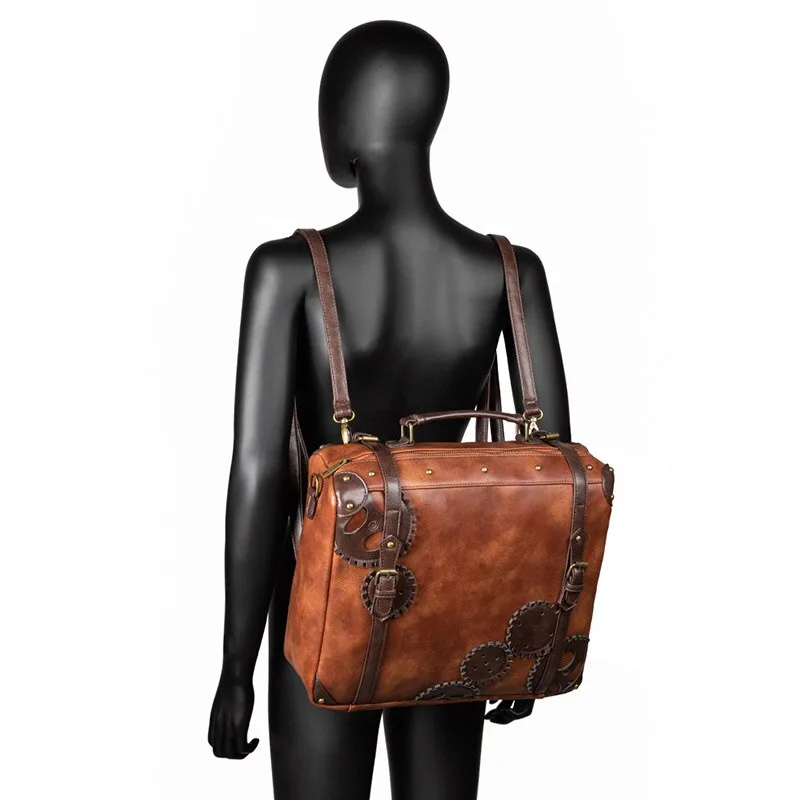 Bild 4 — Imitation / PU Steampunk Väska
