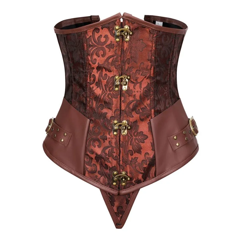 Bild 6 — Steampunk midjekorsett-korsett