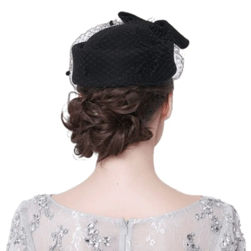 Bild 5 — Steampunk Slöja Hatt