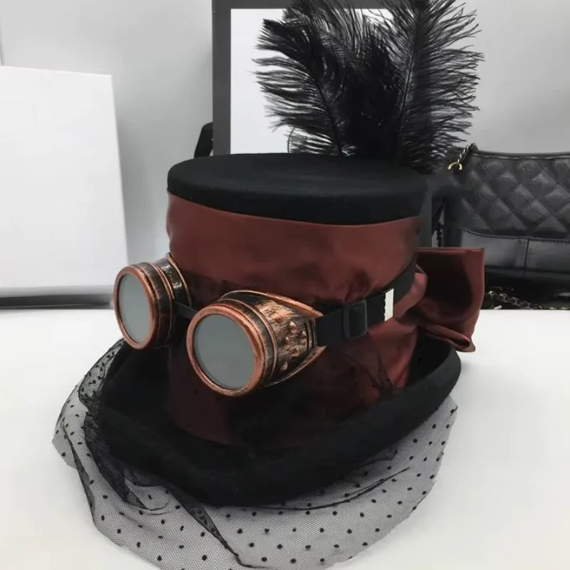 Bild 4 — Steampunk hatt med slöja