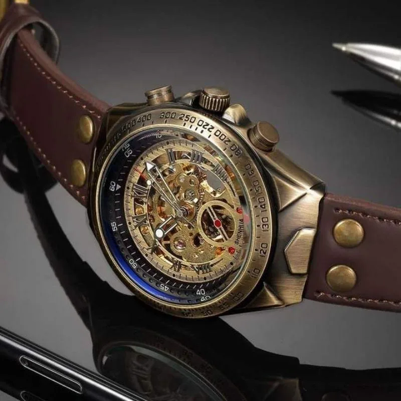 Bild 6 — Steampunk Skelett Armbandsklocka