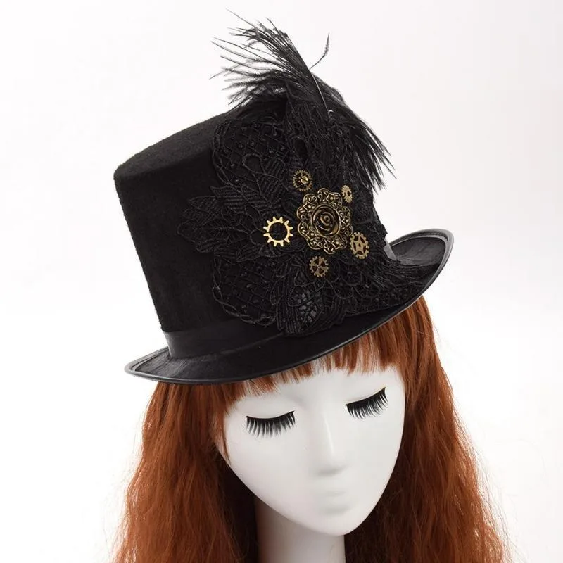 Bild 2 — Viktoriansk Steampunk-hatt