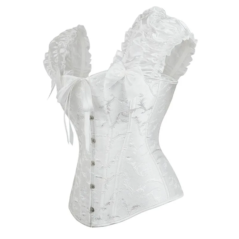 Bild 6 — Vit viktoriansk bustier