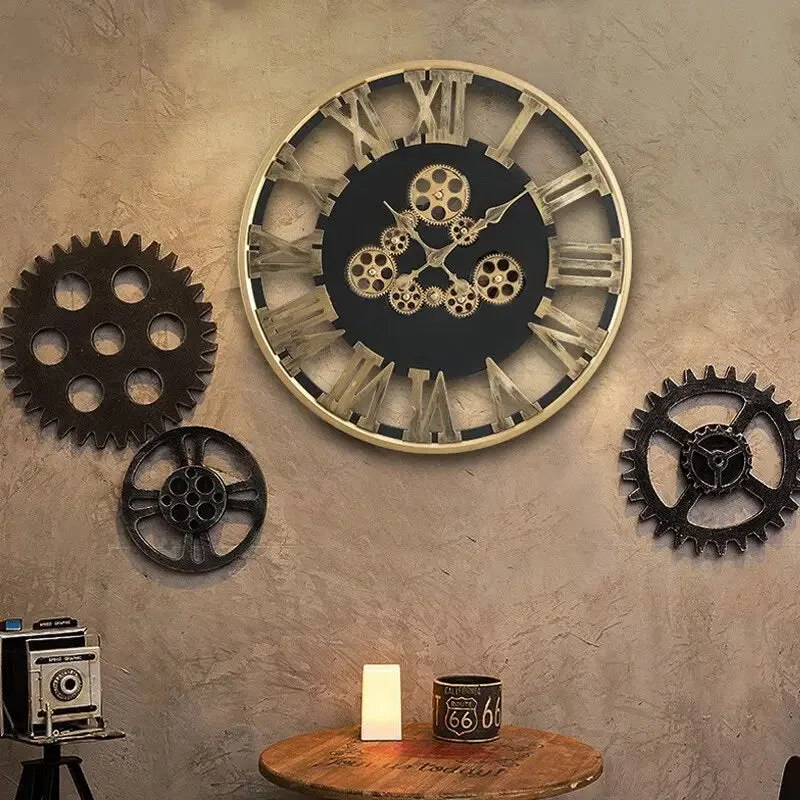 Bild 2 — Steampunk klocka roterande redskap