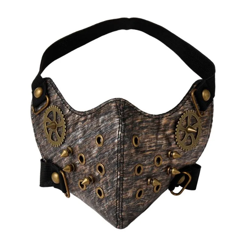 Bild 3 — Imitation PU Steampunk Mask