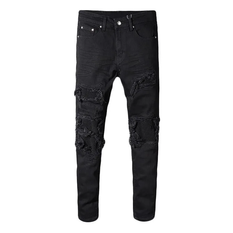 Jeans i punk stil