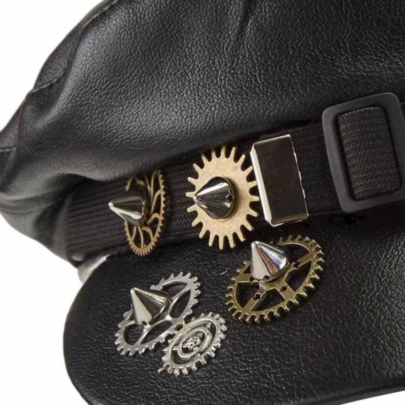 Bild 2 — Steampunk Kepi hatt för män