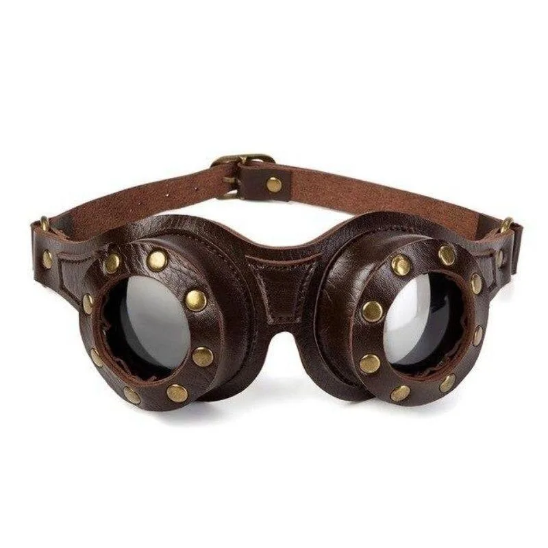 Bild 4 — Steampunk PU glasögon