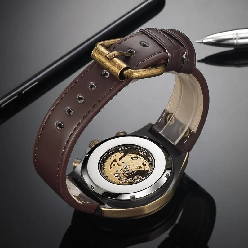 Bild 4 — Steampunk Skelett Armbandsklocka