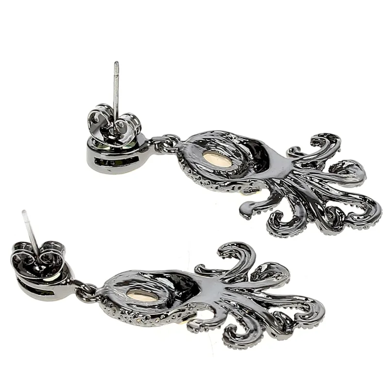 Bild 4 — Steampunk Bläckfisk örhängen