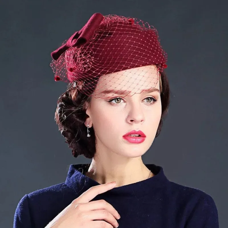Bild 2 — Steampunk Slöja Hatt