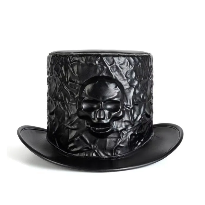 Steampunk Dödskalle Hatt