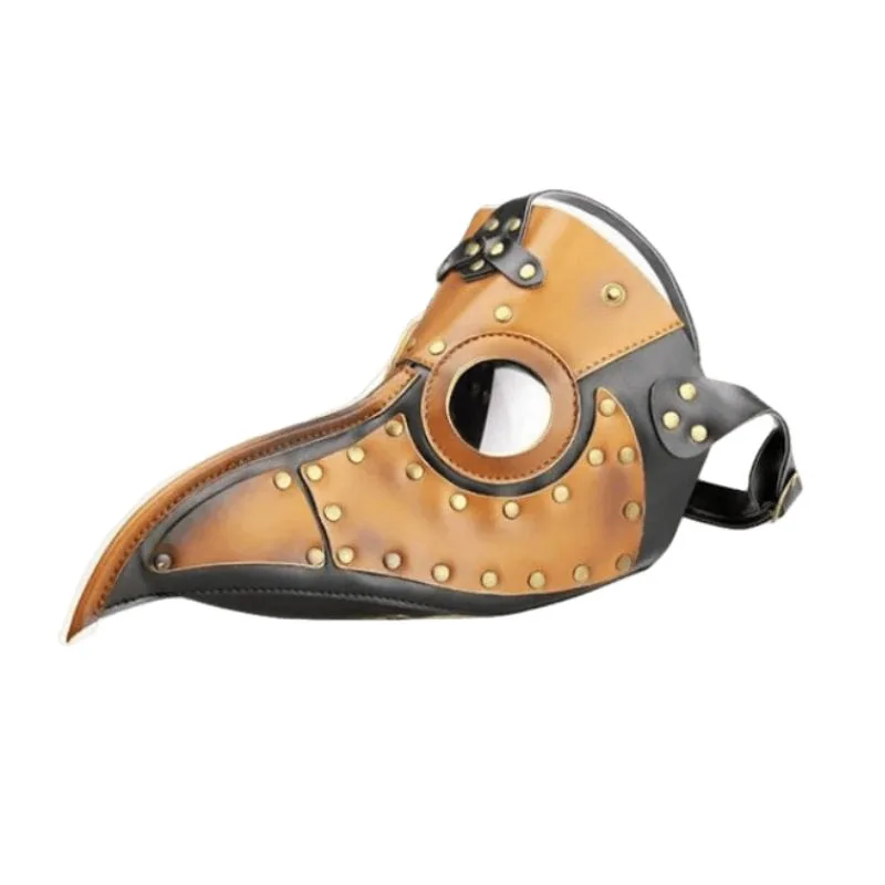 Bild 5 — Pestmask med korpmotiv