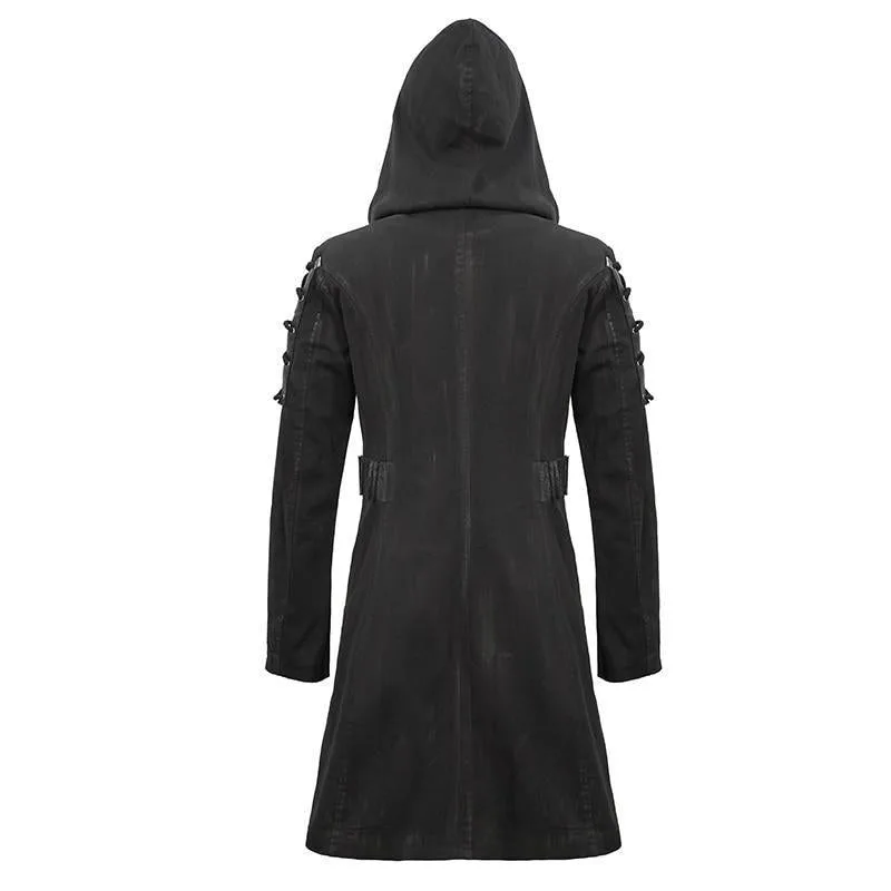 Bild 4 — Steampunk trenchcoatjacka med huva