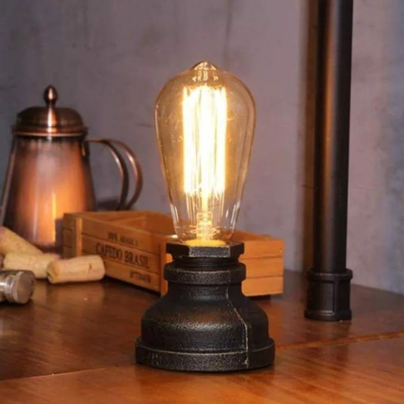 Bild 2 — Steampunk skrivbordslampa