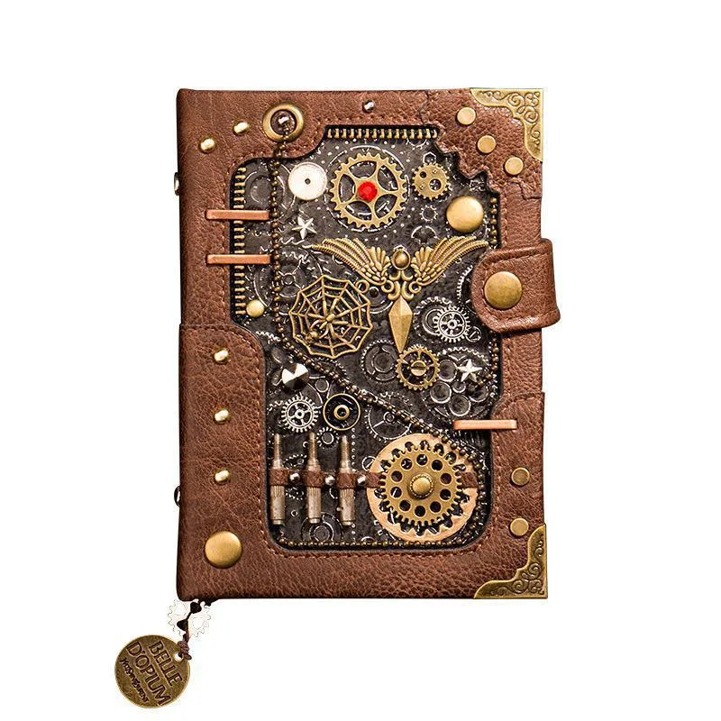 Steampunk PU Notebook