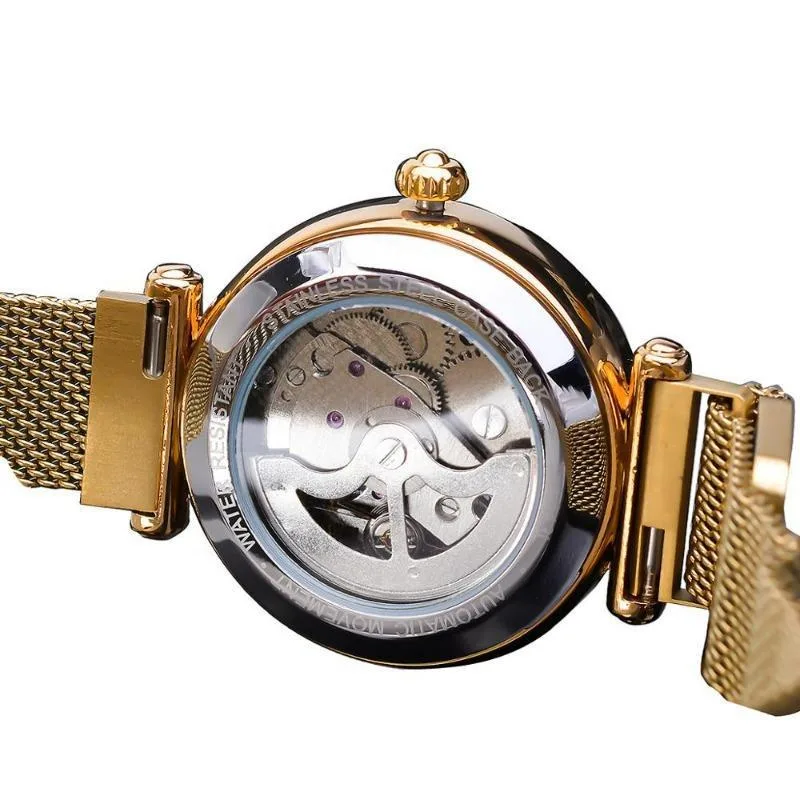 Bild 3 — Steampunk guldklocka för damer