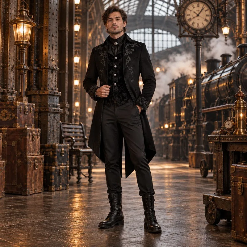 Bild 14 — Steampunk Gotisk Klänning Jacka