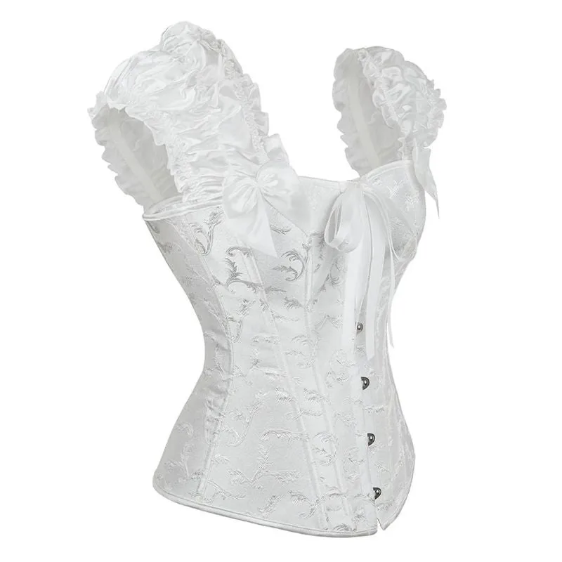 Bild 4 — Vit viktoriansk bustier