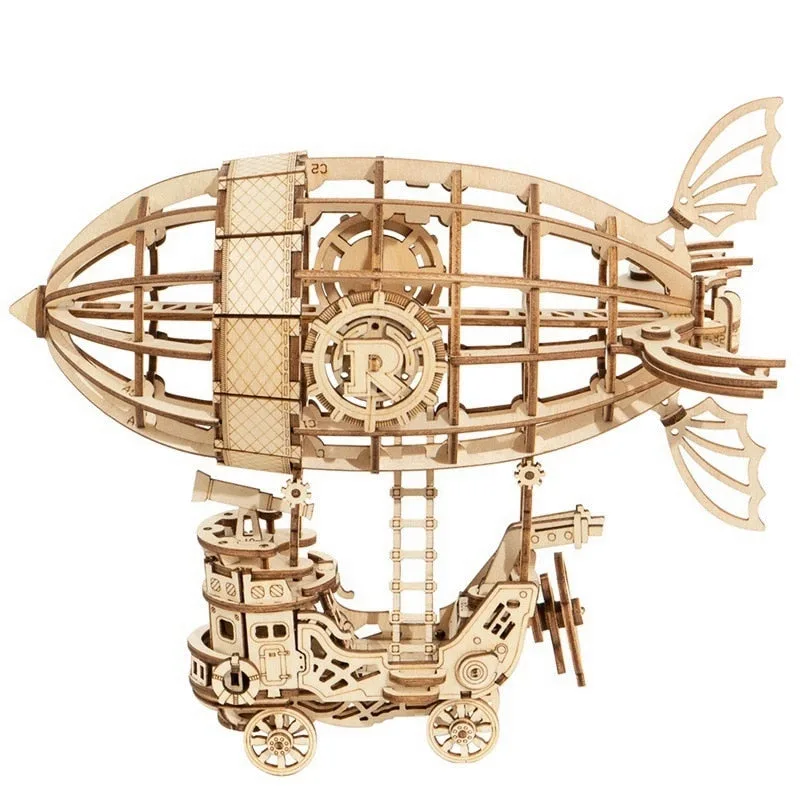 Steampunk Zeppelin luftskeppsmodell Steampunk Zeppelin luftskeppsmodell