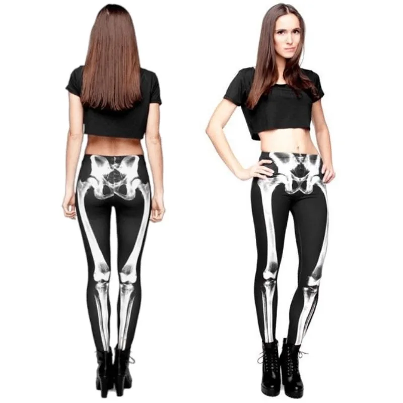 Bild 2 — Skelett Leggings