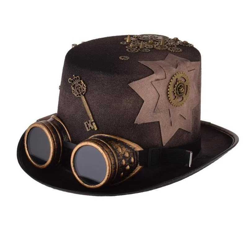 Hög Hatt Med Kugghjul