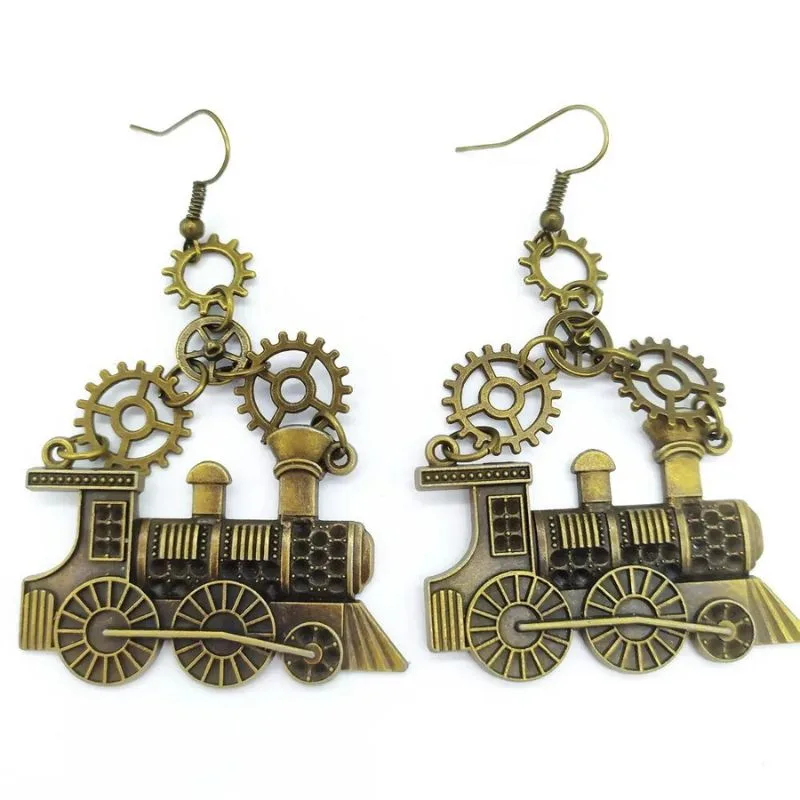 Bild 5 — Steampunk Hängande örhängen