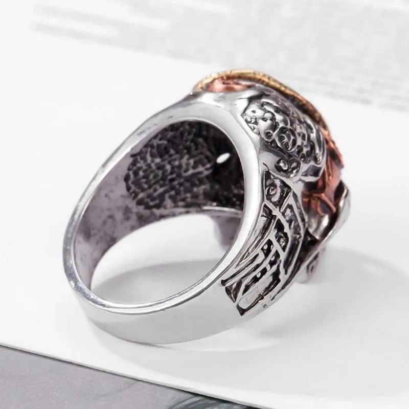 Bild 3 — Steampunk Dödskalle Ring