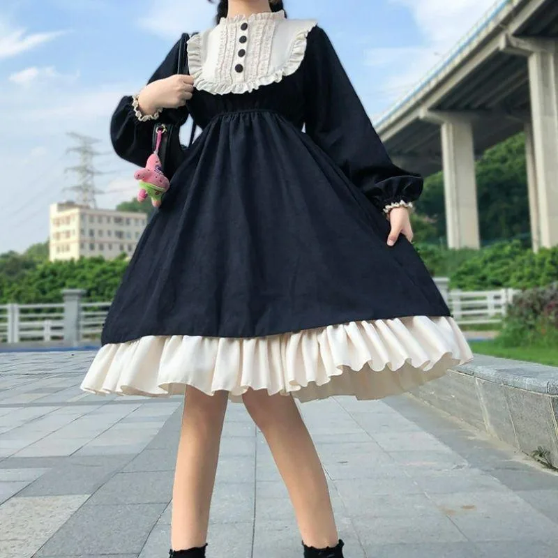Bild 4 — Steampunk Lolita söt klänning