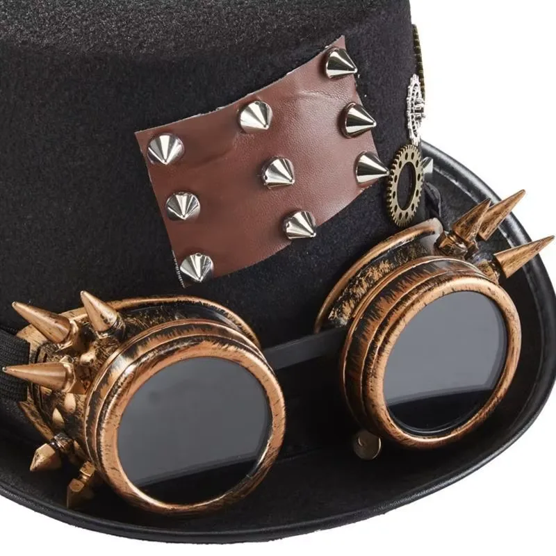 Bild 5 — Steampunk Hatt Kugghjul