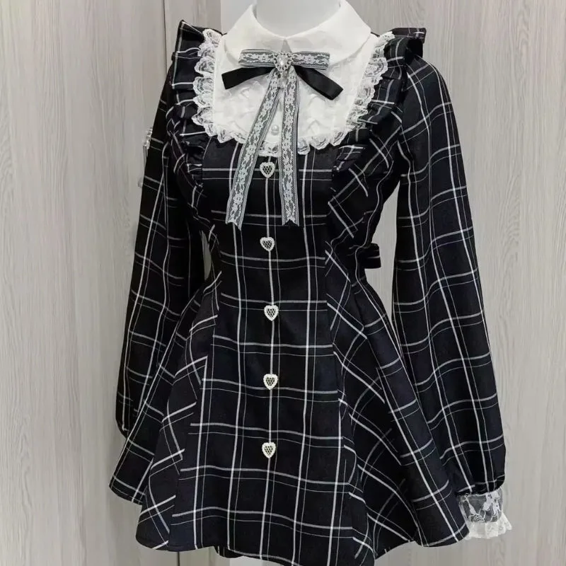 Bild 3 — Steampunk Lolita Gotisk Klänning