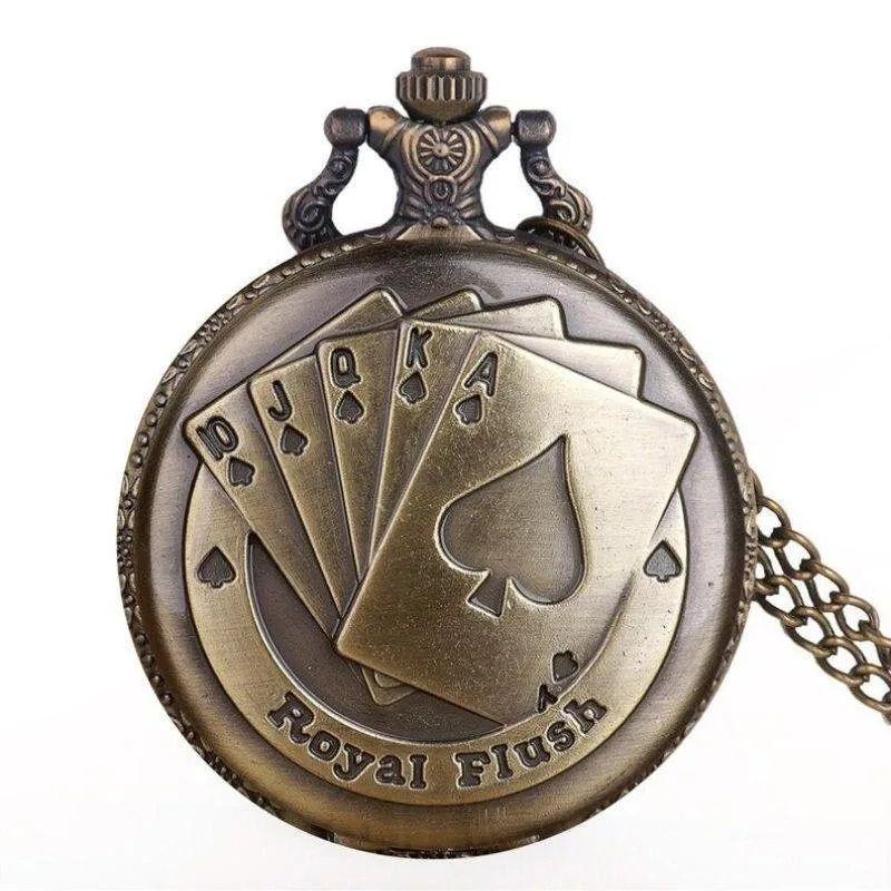 Steampunk Poker fickur