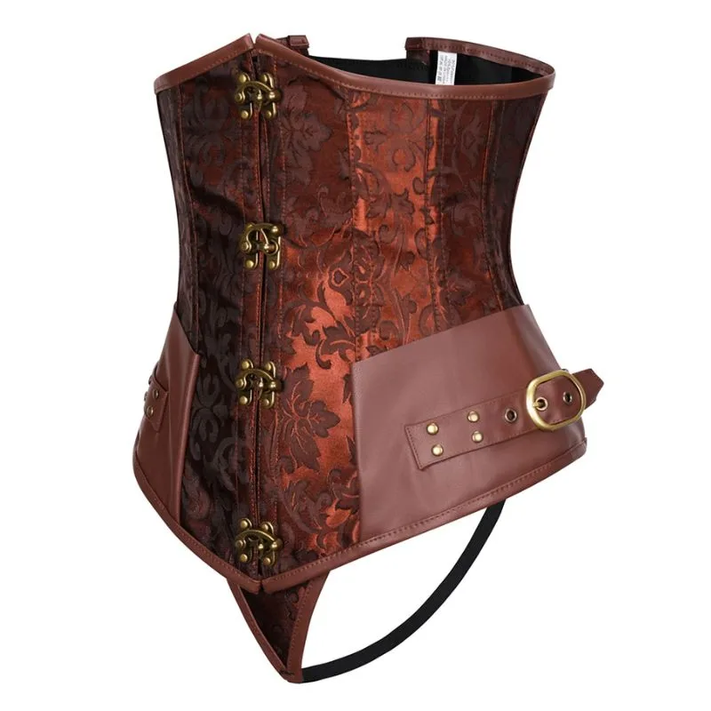 Bild 4 — Steampunk midjekorsett-korsett