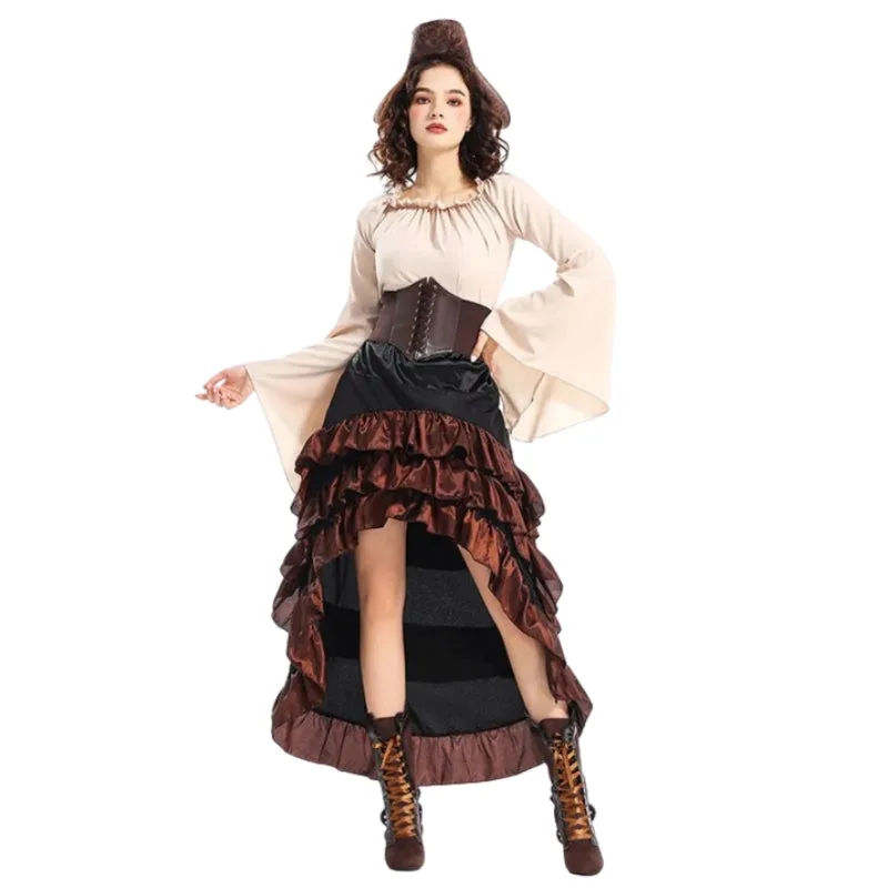 Steampunk Cosplay Piratklänning