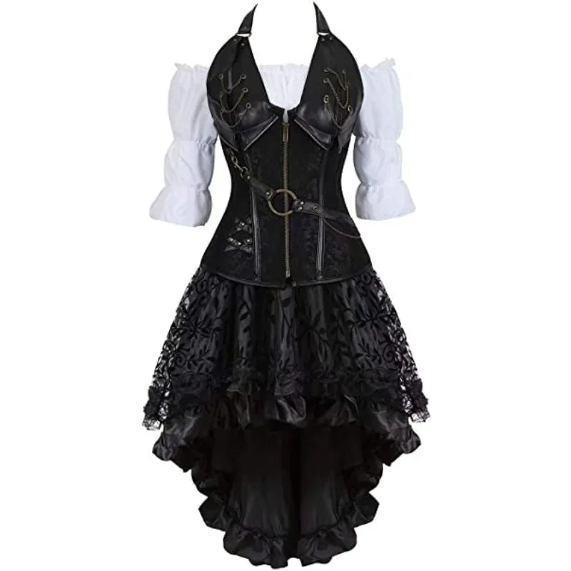 Steampunk korsettklänning