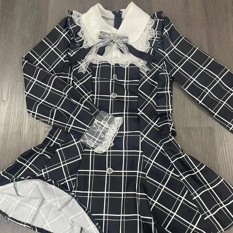 Bild 4 — Steampunk Lolita Gotisk Klänning