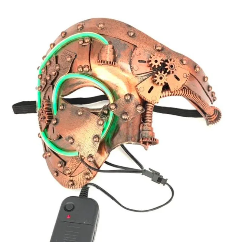 Bild 5 — Steampunk halvmask